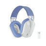 Logitech G435 LIGHTSPEED and Bluetooth Wireless Gaming Headset - Lightweight over-ear headphones, built-in mics, 18h battery, compatible with Dolby Atmos, PC, PS4, PS5, Nintendo Switch, Mobile - White